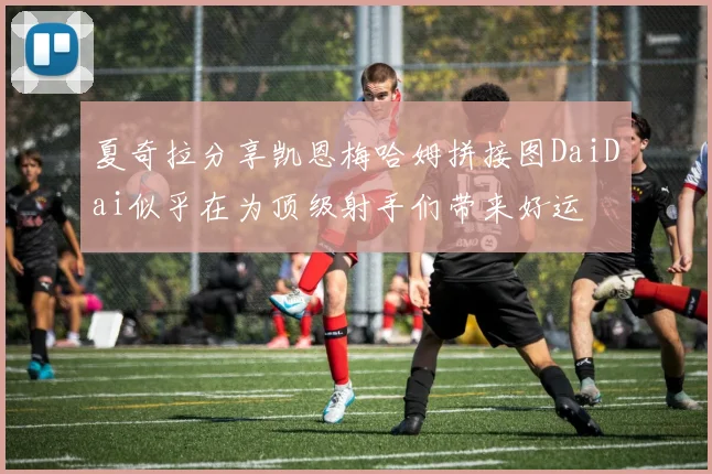 夏奇拉分享凯恩梅哈姆拼接图DaiDai似乎在为顶级射手们带来好运